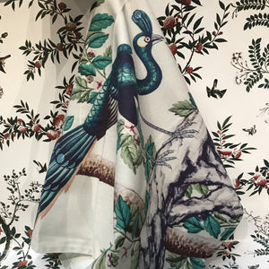 Tea Towel Cotton Bird Wallpaper Pitzhanger