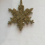 Gold Sparkle Snowflake