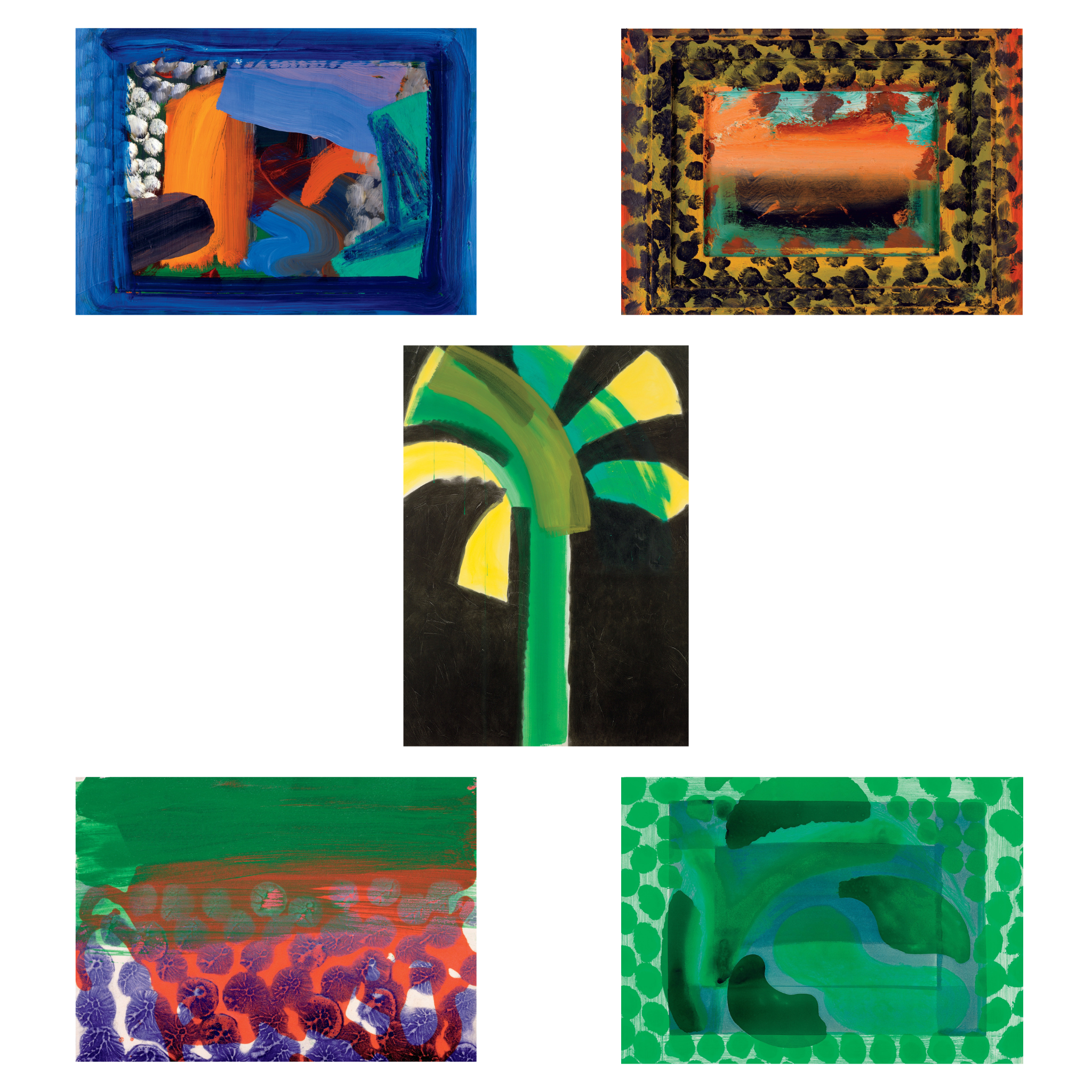 'Howard Hodgkin: In a Public Garden'  A5 Postcard Bundle