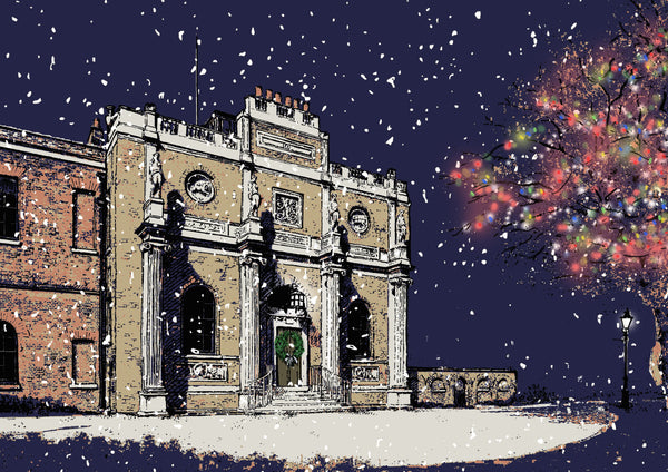 Pitzhanger by Night Christmas Card Pack